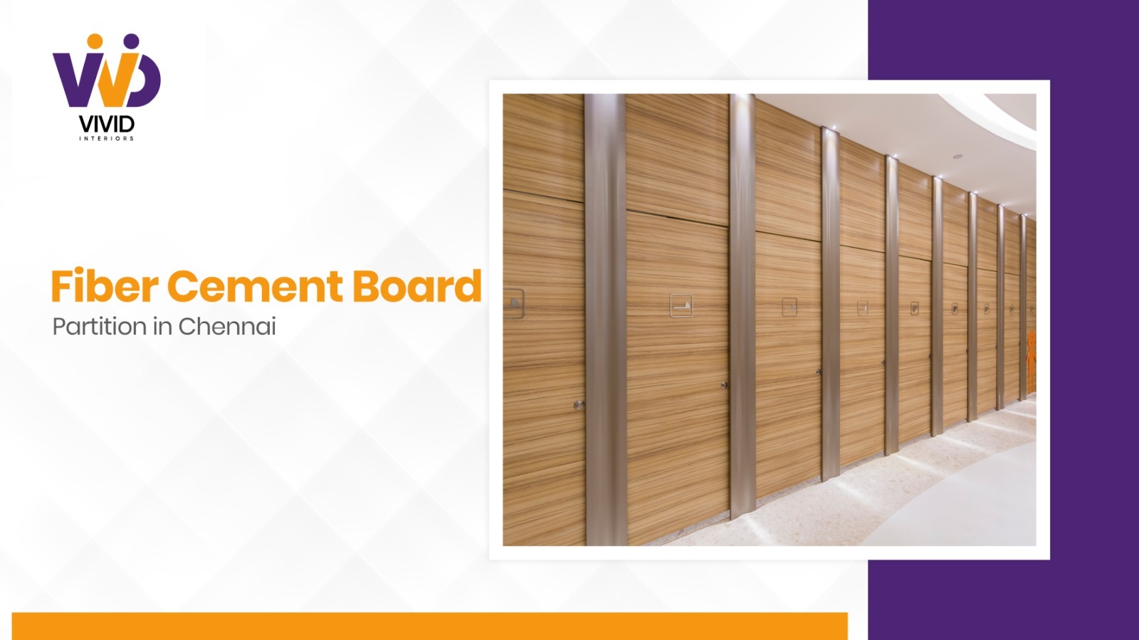 Fiber Cement board partitioning at Chennai